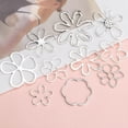thumbnail image 6 of Osdhezcn Flower Charm for DIY Earring Necklace Hollow Flower Beads Jewelry Making Craft, 6 of 10