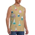 thumbnail image 2 of Kdxio Chemistry Class for Men's Muscle T-shirt,Sleeveless for Workout Running Athletic Gym Lounge Casual, 2 of 5