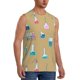 thumbnail image 2 of Fotbe Chemistry Class Men's Camiseta sin Mangas Estampada para Hombres, Playera Casual para Gimnasio, Entrenamiento, Playa-Large, 2 of 7