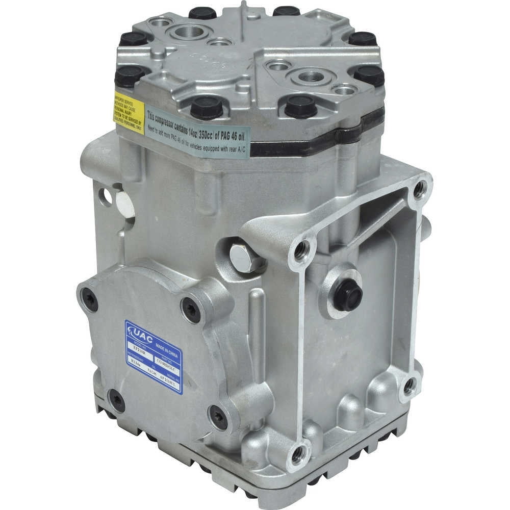 New UAC CO 0023GLC A/C Compressor -- York Compressor Body Fits select: 1974-1985 FORD BRONCO, 1984 FORD BRONCO II