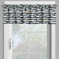 thumbnail image 2 of Ambesonne Fruit Valance Pack of 2, Fresh Blueberries Patterns, 54"X12", Multicolor, 2 of 5