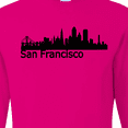 thumbnail image 4 of Inktastic San Francisco Skyline Long Sleeve T-Shirt, 4 of 5