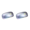 thumbnail image 4 of Souris Sans Fil LED Sans Fil Optique Jeux Souris 2.4GHz USB pour PC Ordinateur Portable Métal Gris 2Ensemble, 4 of 6