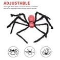 thumbnail image 3 of Araña Peluda De Halloween De 29.5 Pulgadas Con Ojos Rojos Cabeza De Calavera Araña De Felpa Decoración Pierna Ajustable Accesorios De Miedo Juguete Colgante Para Interior Y Exterior Yuarrent HA027547-03, 3 of 6