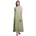 thumbnail image 1 of Bimba Robe de Nuit en Rayonne pour Femmes Maxi Imprimée Tenue de Sommeil Robe de Nuit-G, 1 of 5