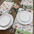 thumbnail image 5 of Highland Home "Meadow Floral" 4-Pack Cotton Blend Washable Placemats, 5 of 6