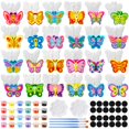 thumbnail image 1 of Kit de pintura cerámica WinnerWhy WinnerWhy 24 sets Christmas Butterfly, 1 of 6