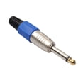 thumbnail image 3 of Conector de micrófono Conector de audio de 635 mm Conector de amplificador de núcleo de segundo año mono 6xMono, 3 of 3