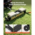thumbnail image 4 of KFFKFF Aérateur à Bouchon Arrière, Aérateur de Pelouse de 40 Po avec Attelage Universel, Capacité de Poids de 150 Lb, Robuste et Résistant à la Rouille, 4 of 9