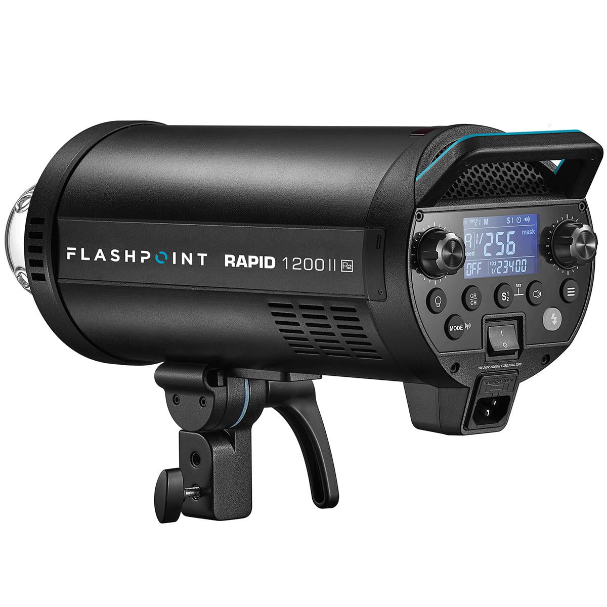 Flashpoint Rapid 1200 HSS Monolight with Built-in R2 2.4GHz Radio Remote System Bowens Mount 