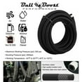 thumbnail image 3 of Bull Boost Performance Braided Oil Fuel Hose Line Automotive Specialty Parts, Stainless Steel, Black, 3 of 5