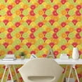 thumbnail image 3 of Ambesonne Colorful Peel & Stick Wallpaper for Home, Orange Lemon Fruits, 13"x100", Multicolor, 3 of 6