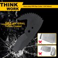 thumbnail image 2 of Yellow Pipe Cutting Tool for PPR and PVC Tubes - Universal Pipe Cutter with SK5 Teflon Steel Blades, 2 of 6