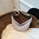 thumbnail image 1 of Bolsas De Hombro Bolso de hombro para mujer Bolso bandolera de nylon de media luna informal Hobos Girl Purse (Gris), 1 of 8