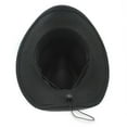 thumbnail image 5 of Western Cowboy  Cowgirl Hat Felt Wide Brim Women Men Fedora Hats, 5 of 5