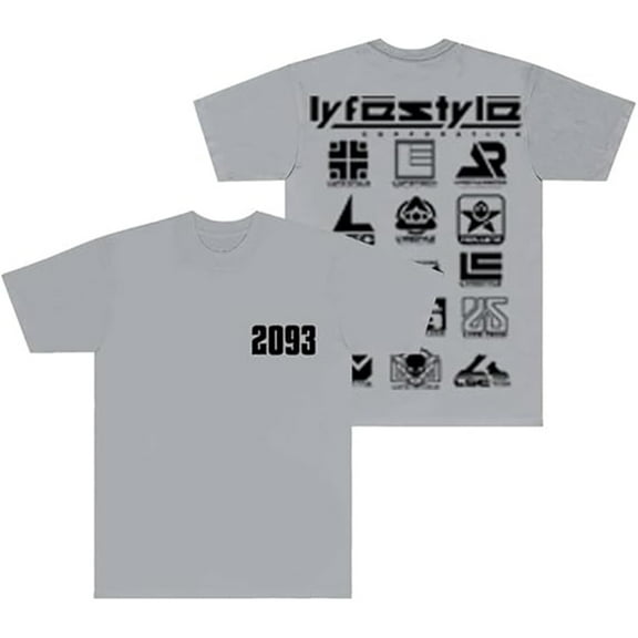 Yeat 2093 T-Shirt Logo Short Sleeve Women's Men's Casual Fashion T-Shirt