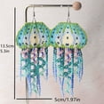 thumbnail image 5 of Aellinatey Artistic Bohemian Tassels Earrings Jellyfish Shape Handmade Beads Earrings, 5 of 18