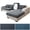 Ash Gray, variant on Lapalife Universal Sofa Slipcover,Wear-Resistant Sofa Cover, L Shape Sectional Couch Covers, Separate Cushion Couch Chaise Cover, High Stretch, Anti-Slip, Water Resistant