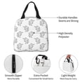 thumbnail image 5 of Lsque Turtle Pattern Lunch Bag Women/Men Insulated Lunch Box,Small Leakproof Cooler Food Lunch Containers Reusable High Capacity Lunch Tote Bags, 5 of 6
