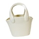 thumbnail image 4 of Jarrón de cerámica para flores, minimalista, decorativo, para bolsos, monederos y flores. Blanco, 4 of 9