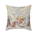 thumbnail image 1 of Funda Almohada Papá Noel Estampado Viejo Sofá Cama Ideal Dormitorio Feliz Navidad 45x45cm, 1 of 5