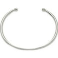 thumbnail image 2 of Sterling Silver Cuff Bangle Made In Thailand qb269, 2 of 5