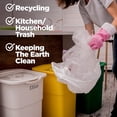 thumbnail image 5 of ToughBag 30-33 Gallon Clear Trash Bags Heavy Duty (250 COUNT) Clear Garbage Bags 30+ Gallon, 32 Gallon - Made in USA, 5 of 7
