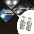 thumbnail image 2 of Juego de 2 bombillas LED intermitentes para luces de freno y de marcha atrás de coche Blanco BAY15D, 2 of 8