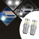 thumbnail image 2 of Juego de 2 bombillas LED intermitentes para luces de freno y de marcha atrás de coche Blanco BAY15D, 2 of 8