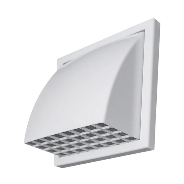 Campana extractora con cubierta para lluvia, rejilla de ventilación de pared, alto rendimiento profesional 125 mm