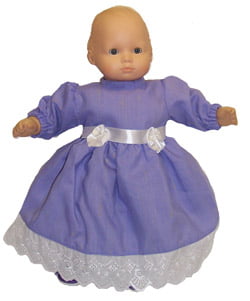 Debs PLAID School Tan Dress Doll Clothes Fo Bitty Baby Girl & Twin 