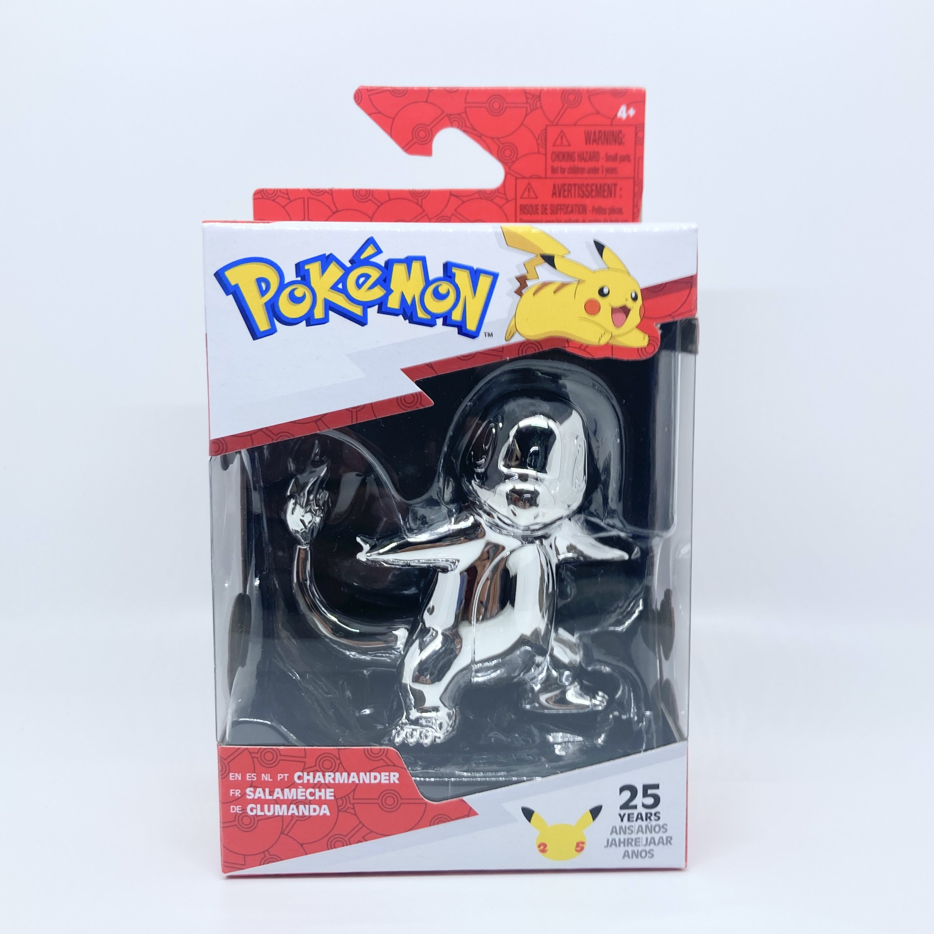 Pokemon 25 Years Anniversary Charmander 3" Figure - Walmart.com