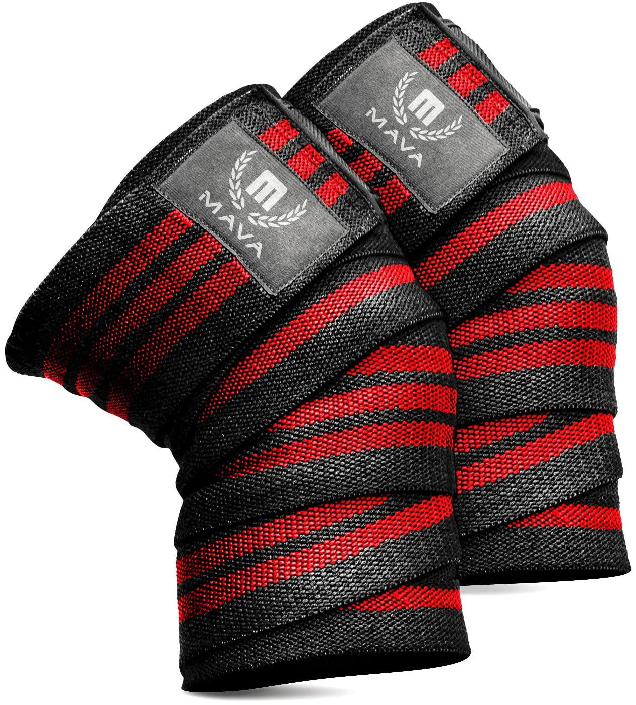 Knee Wraps with Velcro for Gym Workout,Weightlifting,Cross Training
