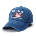 thumbnail image 4 of Helii 250 Years America Baseball Cap 1776-2026 – Washed Cotton 250th Anniversary Patriotic Hat for Men Women, Adjustable 4th of July Summer Cap Gift Blue,A, 4 of 4