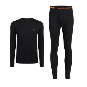 Realtree Men's Grand Canyon Recycled Cotton Thermal Set