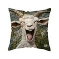 thumbnail image 2 of TanSiDing Cute Sheep Pillowcase Plush Animal Throw Pillow Cover Soft Nylon Decorative Accent Pillow for Home Decor Living Room Bedroom Sofa 17.72in, 2 of 6