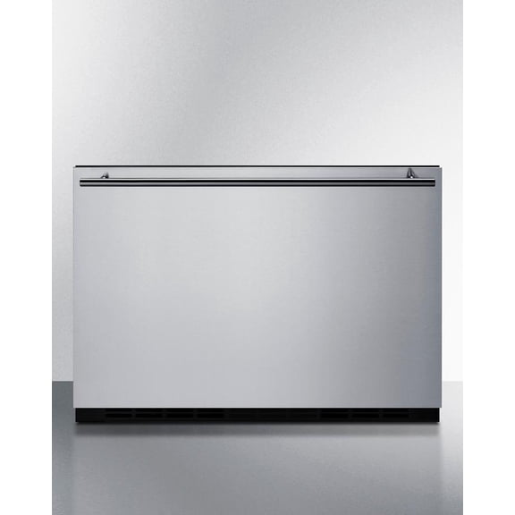 Summit Sdr24 24 Inches Wide 2 Cu. Ft. Refrigerator Drawer - Stainless Steel