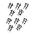 thumbnail image 3 of 10pcs 12mm Momentary Push Button Switch Waterproof High Round Self Reset 3A250V Waterproof Self-Reset Function, 3 of 10