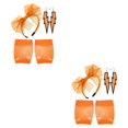 thumbnail image 1 of Juego de aros para El pelo coloridos Sonducket 1 set de accesorios para fiestas de los 80, 1 of 6