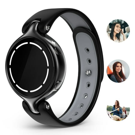 iKeener Motion Sickness Relief Wristband - Drug-free, Rechargeable, Easy to Wear & Use, Perfect for Travelers, Cars, Boats,Massage Wristband