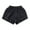 Black, variant on Cethrio Girls Shorts- Casual Soft Cotton Lightweight Summer Shorts Khaki Size 6 Months