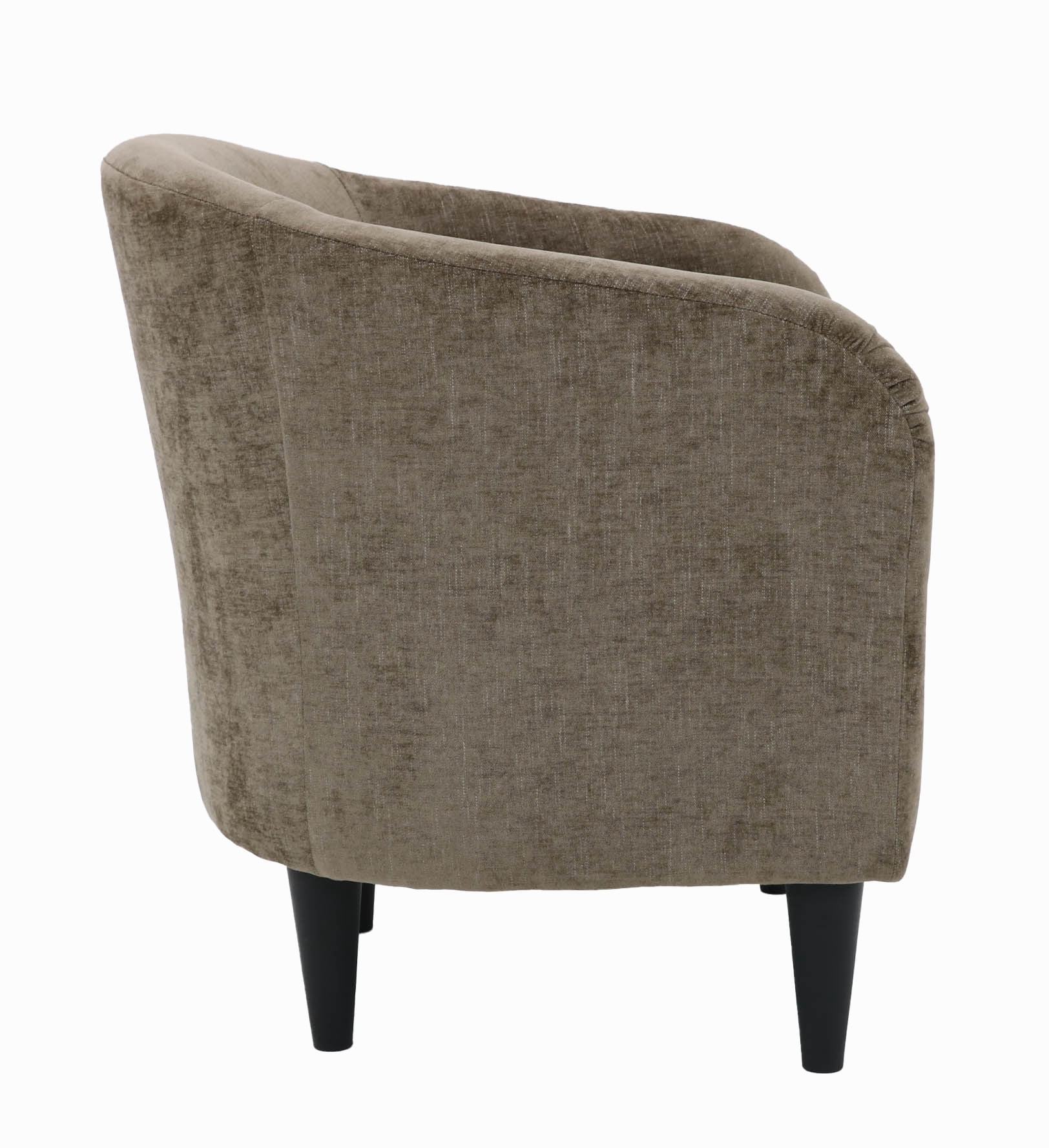 Mainstays Rolled Tub Acccent Chair, Saganaga Mink
