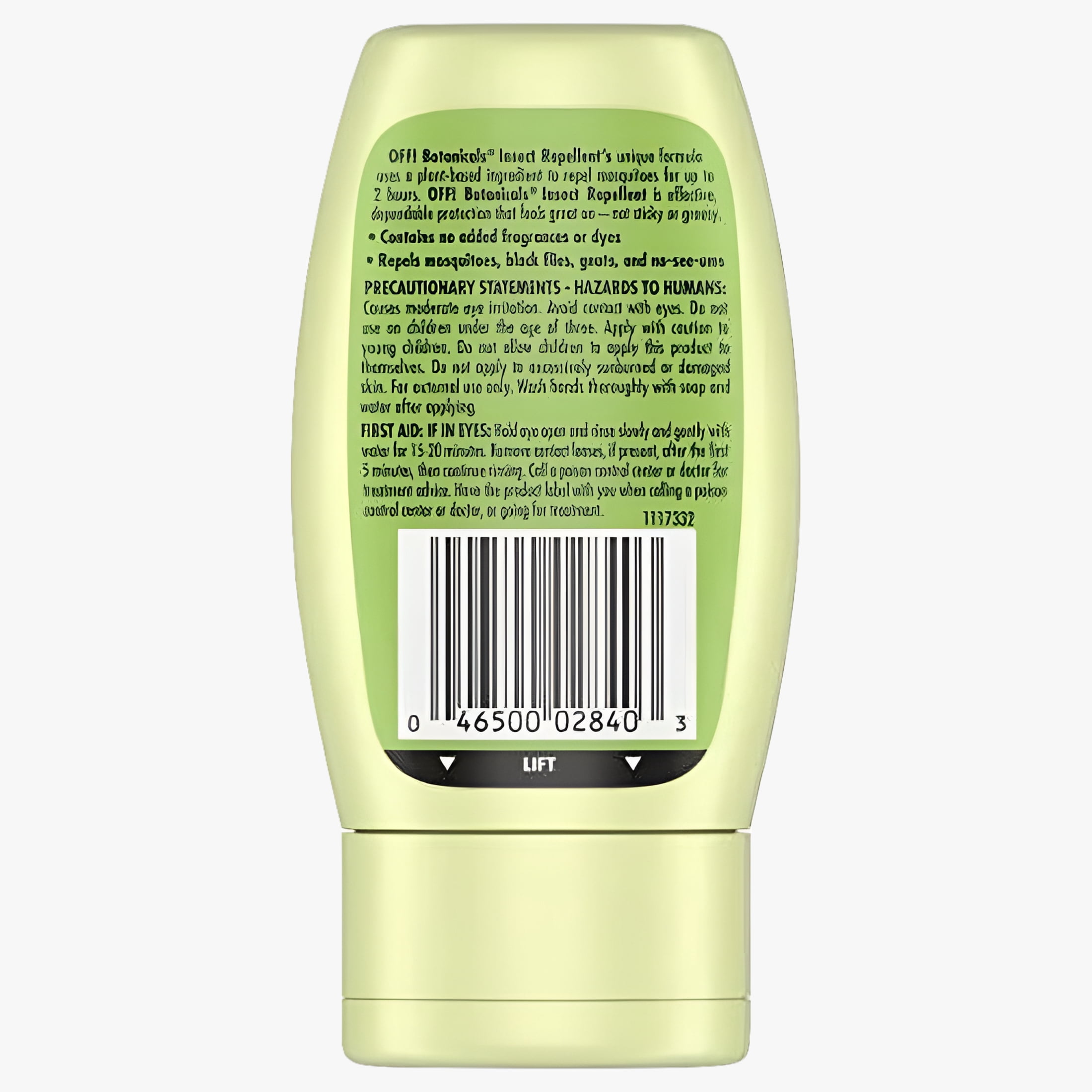 OFF! Botanicals Insect Repellent Lotion, Plant-Based Bug and Mosquito Repellent, 4 oz