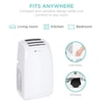thumbnail image 6 of Best Choice Products 14,000 BTU Portable Air Conditioner Cooling Unit w/ Remote Control, Window Kit, 650 SqFt Capacity, 6 of 7