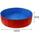 thumbnail image 2 of Piscina plegable para perros y gatos, PVC ecológico, antideslizante, con válvula de vaciado, para perros y gatos, 50 x 8 cm, 2 of 4