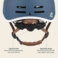 thumbnail image 4 of Casco de bicicleta Retrospec Remi para niños y jóvenes de 49 a 53 cm, color azul mate, 4 of 7