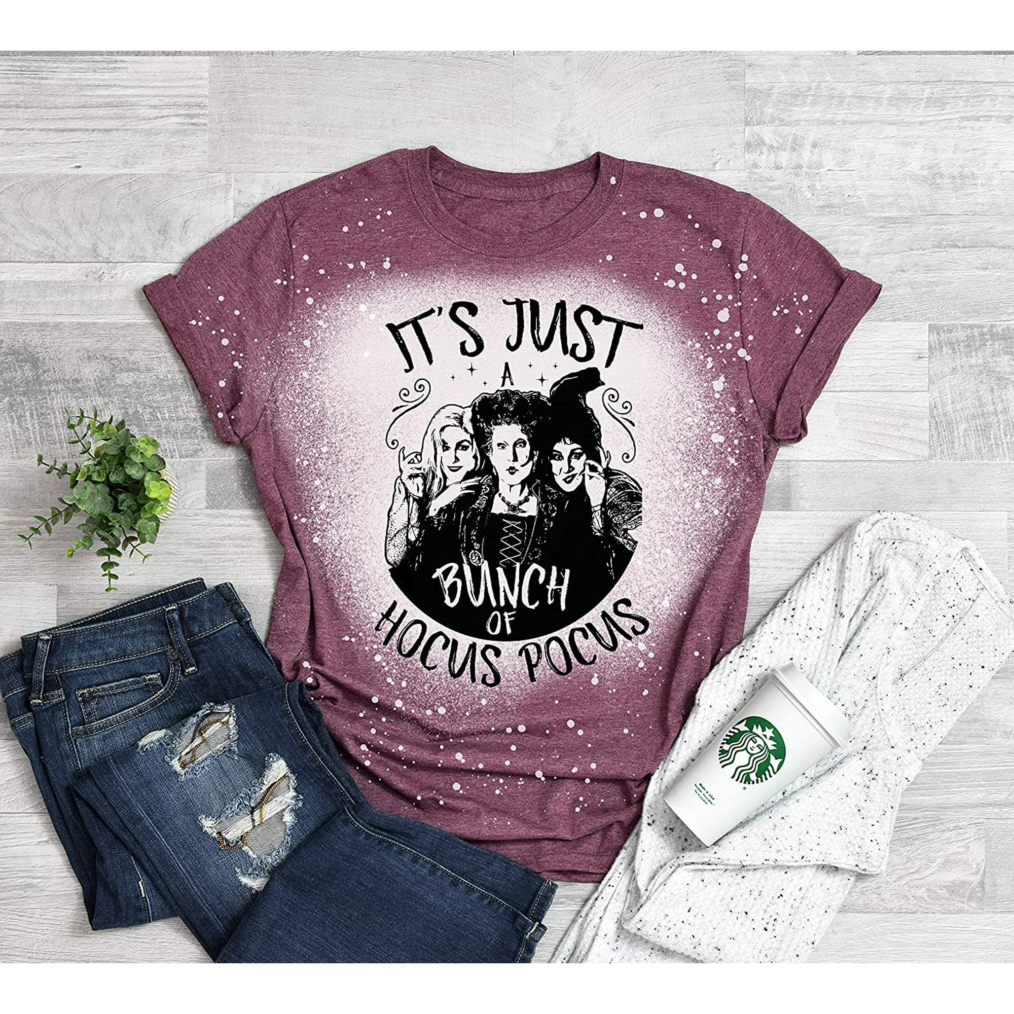 hocus pocus bleached shirt