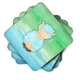 thumbnail image 2 of Sheep Lamb Watercolor Foam Coaster Set of 4, 2 of 3