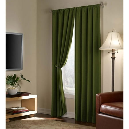 Velvet Blackout Energy Efficient Curtain Panel