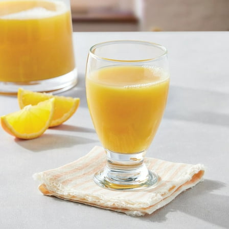 Mainstays 10.7 oz Goblet-Style Juice Glass